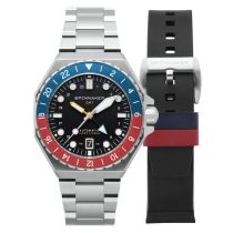 Spinnaker SP-5119-44 Dumas Automático GMT Reloj Hombre 44mm 30ATM