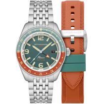 Spinnaker SP-5120-33 Reloj Hombre Fleuss GMT Automatico Set 43mm 15ATM