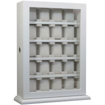 Rothenschild Reloj Escaparate RS-1100-20WH para 20 relojes blanco