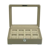 Rothenschild RS-3420-8-TA-TAN Caja de relojes Marrón [8] Con terciopelo beige