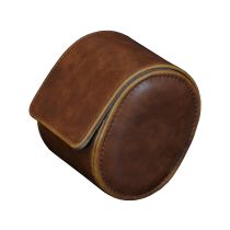 ver caja de regalo hecho de cuero sintético marrón RS-3621-1DBR
