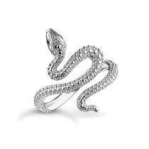 Thomas Sabo TR2483-664-21-56 Anillo serpiente de plata Tempting Romance Mujeres