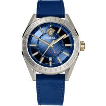Versace VEAFA0124 Reloj Hombre V-Code GMT 42mm 5ATM 