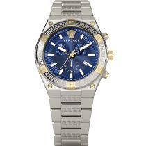Versace VESO00522 Reloj Hombre Sporty Greca Chrono 46mm 5ATM
