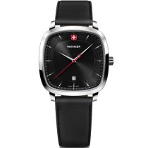 Wenger 01.1921.105 Reloj Hombre Vintage Clásico 37mm 5ATM
