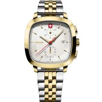 Wenger 01.1933.107 Reloj Hombre Vintage Clásico Cronógrafo 40mm 5ATM