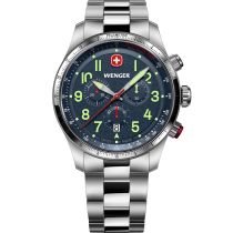 Wenger 01.0543.112 Reloj Hombre Terragraph Cronó 43mm 10ATM 