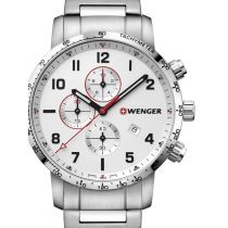 Wenger 01.1543.110 Attitude Cronografo 44mm Reloj Hombre 10ATM