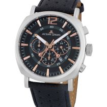 Jacques Lemans 1-1645J Lugano Cronografo Reloj Hombre 46mm 10ATM