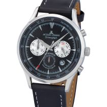 Jacques Lemans 1-2068A Retro Clasico Cronografo Reloj Hombre 41mm 5ATM