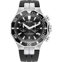 Edox 10112-3NCA-NIN Delfin Cronografo Reloj Hombre 43mm 20ATM
