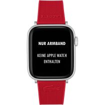 Lacoste 2050010 Correa de Reloj para Apple Watch 42/44mm Roja