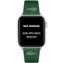 Lacoste 2050029 Correa de Reloj para Apple Watch 42/44mm Verde