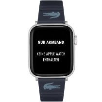 Lacoste 2050030 Correa de Reloj para Apple Watch 42/44mm Negra