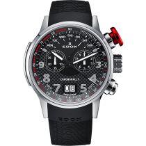 Edox 38001-TIN-NRO3 chronorally crono 48mm Reloj Hombre 10ATM