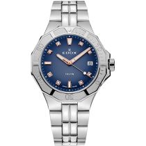 Edox 53020-3M-BUDDR Delfin Diver Reloj Mujer 38mm 20ATM