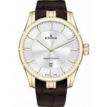 Edox 56002-37JC-AID Grand Ocean Ultra Slim 41mm Reloj Hombre 10ATM