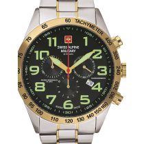 Swiss Alpine Military 7040.9144 Crono 45mm Reloj Hombre 10ATM