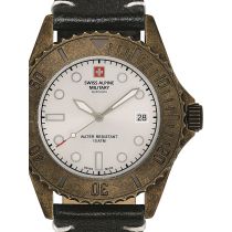 Swiss Alpine Military 7051.1582 Diver Vintage 41mm Reloj Hombre 10ATM