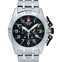 Swiss Alpine Military 7063.9137 Cronógrafo Reloj Hombre 45mm 10ATM