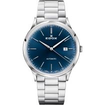 Edox 80106-3M-BUIN Les Vauberts Automatico 42mm Reloj Hombre 5ATM