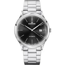 Edox 80106-3M-NIN Les Vauberts Automatico 42mm Reloj Hombre 5ATM