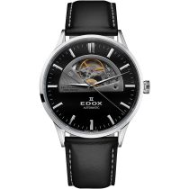 Edox 85014-3C1-NIN Les Vauberts Automatico 43mm Reloj Hombre 5ATM