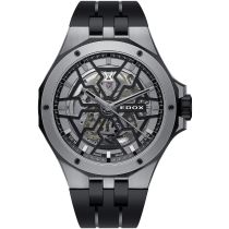 Edox 85303-357GN-NGN Delfin Mecano Automatico 43mm Reloj Hombre 20ATM