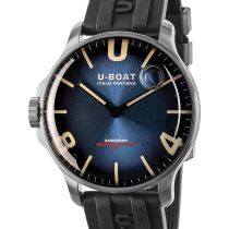 U-Boat 8704/B Darkmoon Blue SS Soleil 44mm Reloj Hombre 5ATM