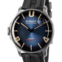 U-Boat 8704/C Darkmoon Blue SS Soleil Reloj Hombre 44mm 5ATM