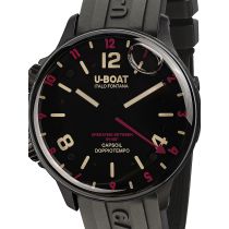 U-Boat 8841 Capsoil Doppiotempo DLC GMT 45mm Reloj Hombre 10ATM