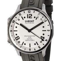 U-Boat 8888/A Capsoil Doppiotempo SS GMT 45mm Reloj Hombre 10ATM