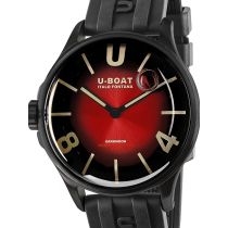 U-Boat 9501 Darkmoon Red PVD Soleil Reloj Hombre 40mm 5ATM