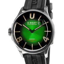 U-Boat 9502 Darkmoon Green SS Soleil Reloj Hombre 40mm 5ATM