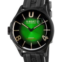 U-Boat 9503 Darkmoon Green PVD Soleil Reloj Hombre 40mm 5ATM
