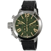 U-Boat 9581 Classico 45 mm Tungsteno CAS Green Reloj Hombre 10ATM