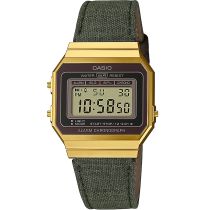 Casio A700WEGL-3AEF Vintage Reloj Unisex 33mm