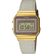 Casio A700WEGL-7AEF Vintage Reloj Unisex 33mm