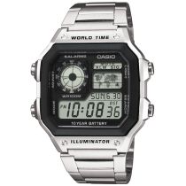 CASIO AE-1200WHD-1AVEF Collection 10ATM 42mm Reloj Hombre