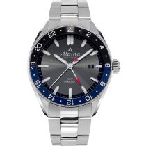 Alpina AL-247GB4E6B Alpiner GMT Reloj Hombre 42mm 10ATM