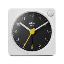 Braun BC02XWB reloj despertador de viaje clásico