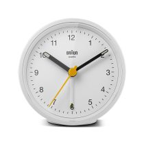 Braun BC12W reloj despertador clásico