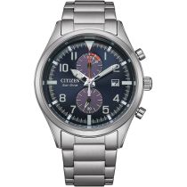 Citizen CA7028-81L Eco-Drive Cronografo Reloj Hombre 43mm 10ATM