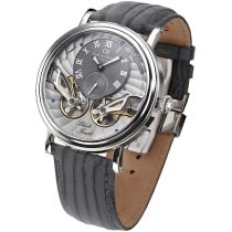Carl von Zeyten CVZ0017SGYS Black Forest Automatico 46mm Reloj Hombre 3ATM