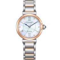 Citizen EM1074-82D Eco-Drive Elegance Reloj Mujer 30mm 5ATM