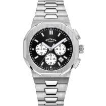 Rotary GB05450/65 Regent Crono 41mm Reloj Hombre 10ATM