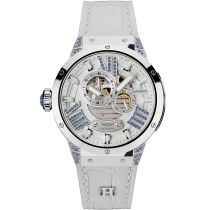 Haemmer GL-300-W White Lake Automatico Reloj Mujer 45mm 10ATM