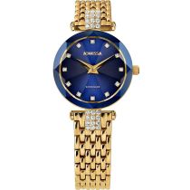 Jowissa J5.632.S Facet Strass Reloj Mujer 25mm 5ATM