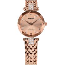 Jowissa J5.634.S Facet Strass Reloj Mujer 25mm 5ATM