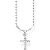 Thomas Sabo KE2069-051-14 Cross Pave Collar de mujer, ajustable